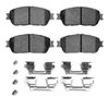 Ceramic Brake Pads & Hardware Kit, 2004-2010 Lexus/Toyota/Scion, Position: Front - image 2