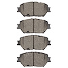 Ceramic Brake Pads, 2002-2015 Lexus/Toyota/Scion, Position: Front - image 1