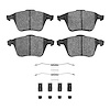 Ceramic Brake Pads & Hardware Kit, 2008-2011 GM, Position: Front - image 1