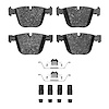 Ceramic Brake Pads & Hardware Kit, 2010-2019 BMW, Position: Rear - image 1