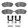 Ceramic Brake Pads & Hardware Kit, 2002-2012 Fits Multiple Makes/Models, Position: Front - image 2