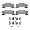 Ceramic Brake Pads & Hardware Kit, 1999-2004 Mopar, Position: Front - image 1
