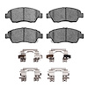 Ceramic Brake Pads & Hardware Kit, 1993-1997 Acura/Honda, Position: Front - image 1