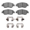 Ceramic Brake Pads & Hardware Kit, 1993-1997 Acura/Honda, Position: Front - image 2