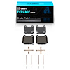 Ceramic Brake Pads & Hardware Kit, 2003-2020 Fits Multiple Makes/Models, Position: Rear - image 1