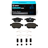 Ceramic Brake Pads & Hardware Kit, 2003-2011 GM, Position: Front - image 1