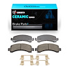 Ceramic Brake Pads & Hardware Kit, 2002-2014 GM, Position: Rear - image 1