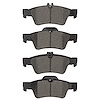 Ceramic Brake Pads, 2002-2018 Mercedes-Benz, Position: Rear - image 1