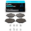 Ceramic Brake Pads & Hardware Kit, 2003-2009 Mercedes-Benz, Position: Front - image 1