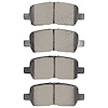 Ceramic Brake Pads, 2004-2016 GM, Position: Rear - image 1