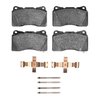Ceramic Brake Pads & Hardware Kit, 2013-2020 GM, Position: Front - image 2