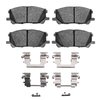 Ceramic Brake Pads & Hardware Kit, 2004-2009 Lexus/Toyota/Scion, Position: Front - image 2