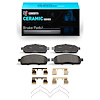 Ceramic Brake Pads & Hardware Kit, 2004-2009 Ford/Lincoln/Mercury/Mazda, Position: Front - image 1
