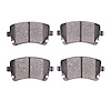 Ceramic Brake Pads, 2003-2021 Audi/Porsche/Volkswagen, Position: Rear