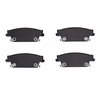 Ceramic Brake Pads, 2004-2011 GM, Position: Rear - image 2