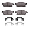 Ceramic Brake Pads & Hardware Kit, 2004-2011 GM, Position: Rear - image 1
