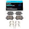 Ceramic Brake Pads & Hardware Kit, 2004-2012 GM, Position: Front - image 1