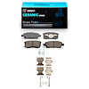 Ceramic Brake Pads & Hardware Kit, 2004-2017 Fits Multiple Makes/Models, Position: Rear - image 1