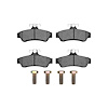 Ceramic Brake Pads & Hardware Kit, 2005-2006 GM, Position: Rear - image 1