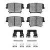 Ceramic Brake Pads & Hardware Kit, Fits Select Mopar, Position: Rear - image 1
