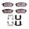 Ceramic Brake Pads & Hardware Kit, 2005-2021 Subaru, Position: Front - image 2
