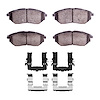 Ceramic Brake Pads & Hardware Kit, 2015-2015 Subaru, Position: Front - image 1
