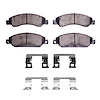 Ceramic Brake Pads & Hardware Kit, 2005-2008 GM, Position: Front - image 1