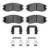 Ceramic Brake Pads & Hardware Kit, 2004-2008 Kia/Hyundai/Genesis, Position: Front - image 1