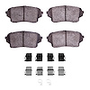 Ceramic Brake Pads & Hardware Kit, 2004-2006 Suzuki, Position: Front - image 1