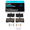 Ceramic Brake Pads & Hardware Kit, Fits Select Lexus/Toyota/Scion, Position: Front - image 1