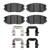Ceramic Brake Pads & Hardware Kit, 2010-2020 GM, Position: Front - image 2