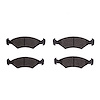 Ceramic Brake Pads, 1996-2012 Ford/Lincoln/Mercury/Mazda, Position: Front