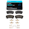 Ceramic Brake Pads & Hardware Kit, 2006-2013 Ford/Lincoln/Mercury/Mazda, Position: Front - image 1