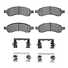 Ceramic Brake Pads & Hardware Kit, 2007-2017 GM, Position: Front - image 1