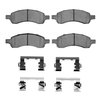Ceramic Brake Pads & Hardware Kit, 2007-2017 GM, Position: Front - image 2