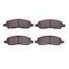 Ceramic Brake Pads, 2006-2011 GM, Position: Rear - image 1