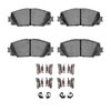 Ceramic Brake Pads & Hardware Kit, 2006-2019 Lexus/Toyota/Scion, Position: Front - image 2