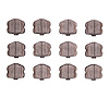 Ceramic Brake Pads, 2006-2013 GM, Position: Front - image 1