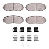 Ceramic Brake Pads & Hardware Kit, 2006-2017 Suzuki, Position: Front - image 1