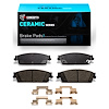 Ceramic Brake Pads & Hardware Kit, 2007-2014 GM, Position: Rear - image 1