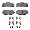 Ceramic Brake Pads & Hardware Kit, 2006-2019 Fits Multiple Makes/Models, Position: Front - image 1