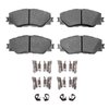 Ceramic Brake Pads & Hardware Kit, 2006-2019 Fits Multiple Makes/Models, Position: Front - image 2