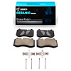 Ceramic Brake Pads & Hardware Kit, 2007-2014 Mercedes-Benz, Position: Front - image 1