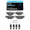 Ceramic Brake Pads & Hardware Kit, 2006-2015 BMW, Position: Rear