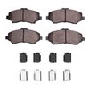 Ceramic Brake Pads & Hardware Kit, 2007-2018 Fits Multiple Makes/Models, Position: Front - image 2