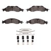 Ceramic Brake Pads & Hardware Kit, 2007-2009 Ford/Lincoln/Mercury/Mazda, Position: Front - image 2
