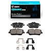Ceramic Brake Pads & Hardware Kit, Fits Select Fits Multiple Makes/Models, Position: Front - image 1