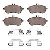 Ceramic Brake Pads & Hardware Kit, 2008-2016 Mercedes-Benz, Position: Front