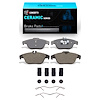 Ceramic Brake Pads & Hardware Kit, 2008-2017 Mercedes-Benz, Position: Rear