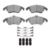 Ceramic Brake Pads & Hardware Kit, 2008-2020 Mercedes-Benz, Position: Front - image 2